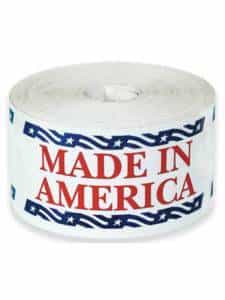 3″x5″ Made in America Labels