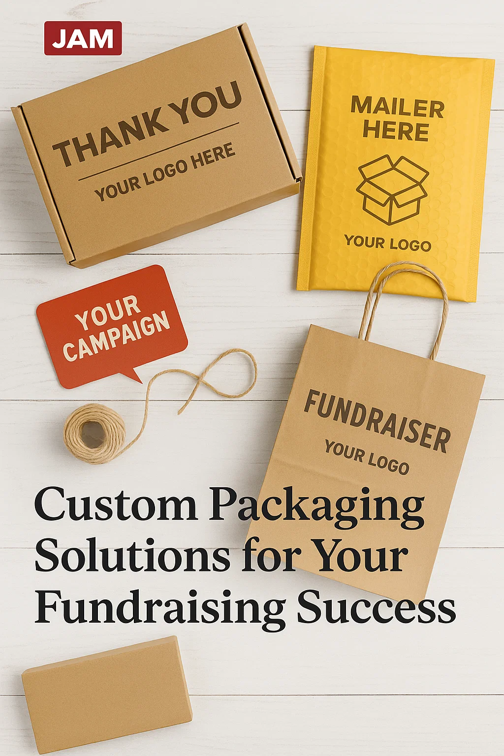 Custom packaging solutions for your fundraiser