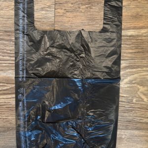10x5x18 small black plastic bag