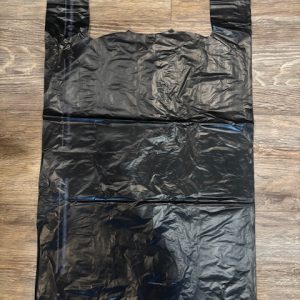 20x8x35 large black plastic bag .65 mil